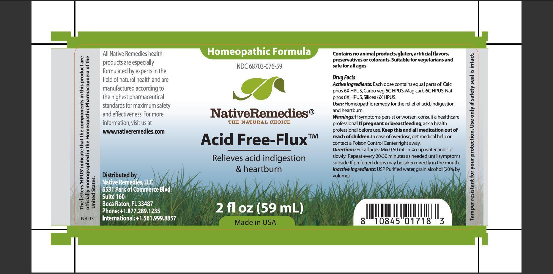 Acid Freeflux Calc